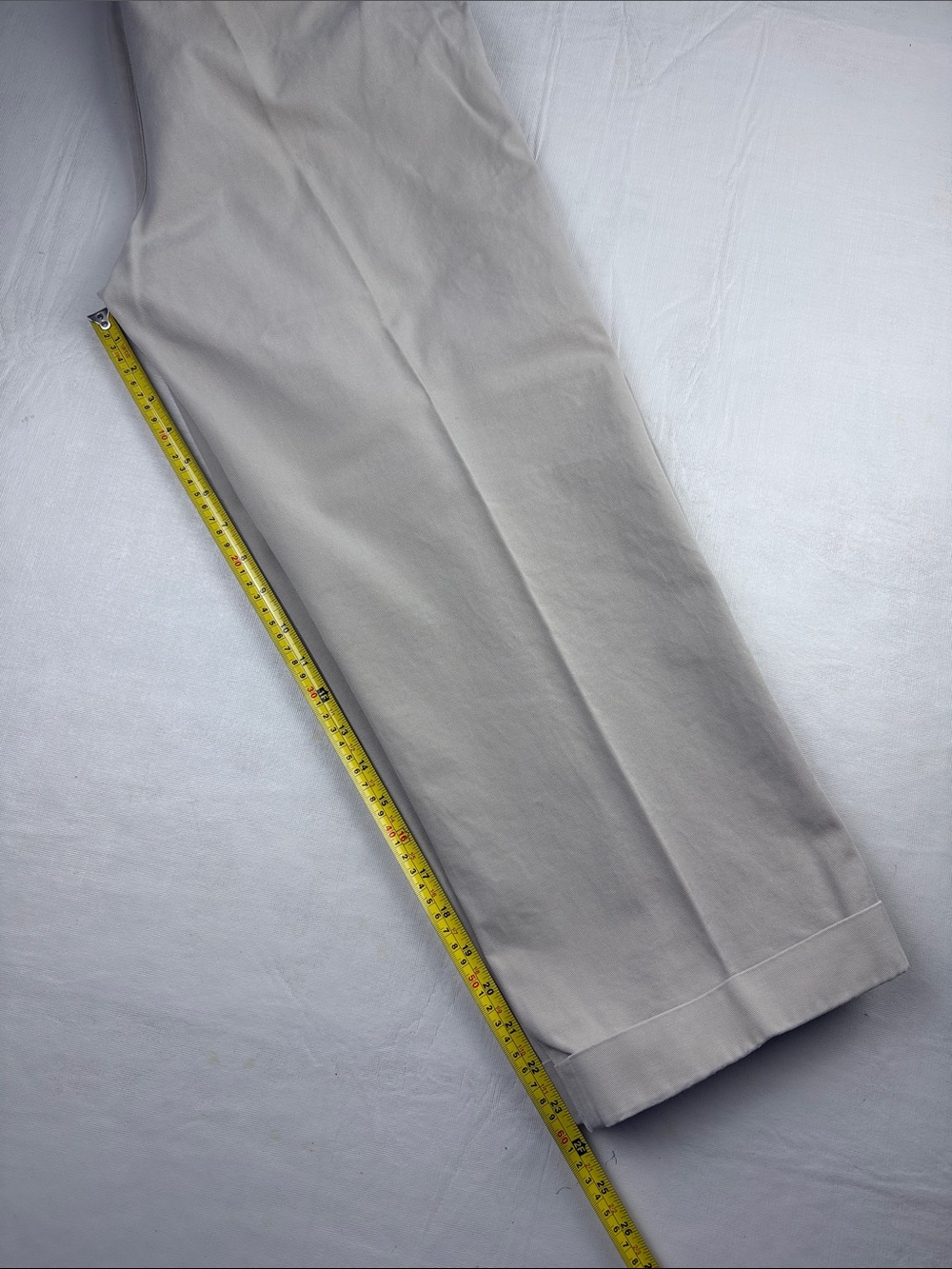 Ralph Lauren Polo Sport Light Khaki Pleated Cuffed Chino Pants Size 10P - Picture 10 of 14